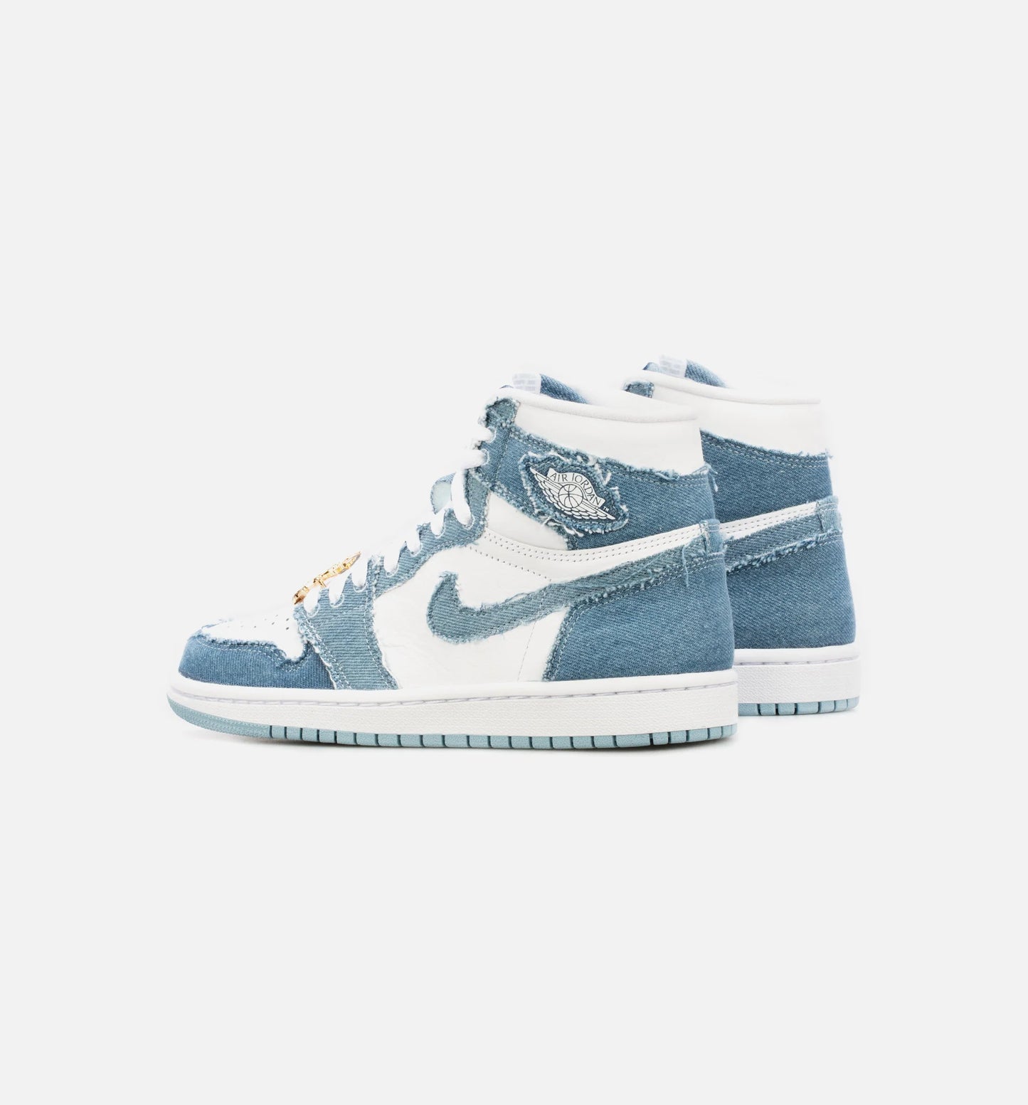 Air Jordan 1 High OG Denim Womens Lifestyle Shoe Blue