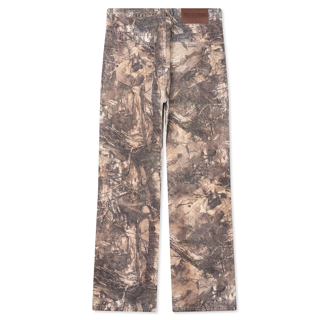 Hendrix Flare Jeans Brown Tree