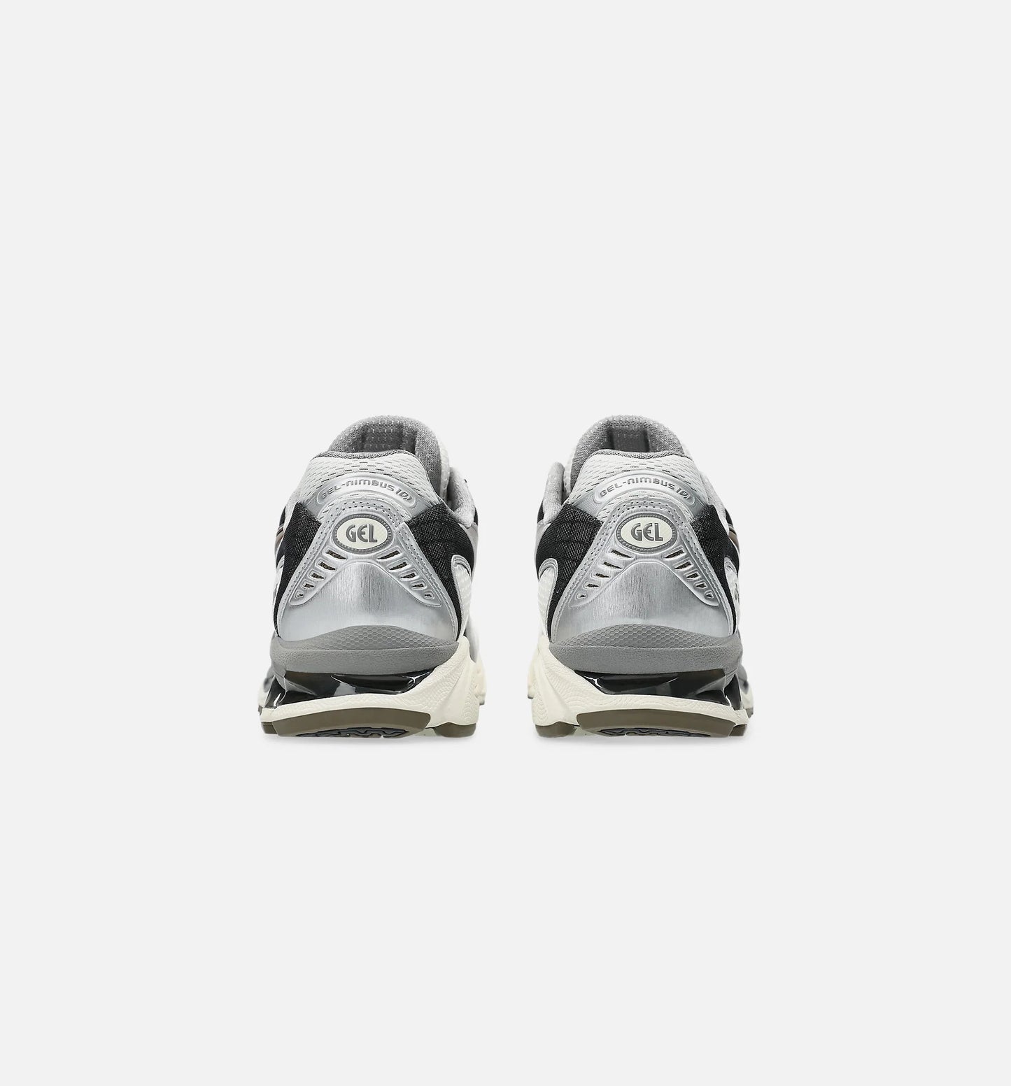 Gel Nimbus 101 Mens Lifestyle Shoe Cream Pure Silver