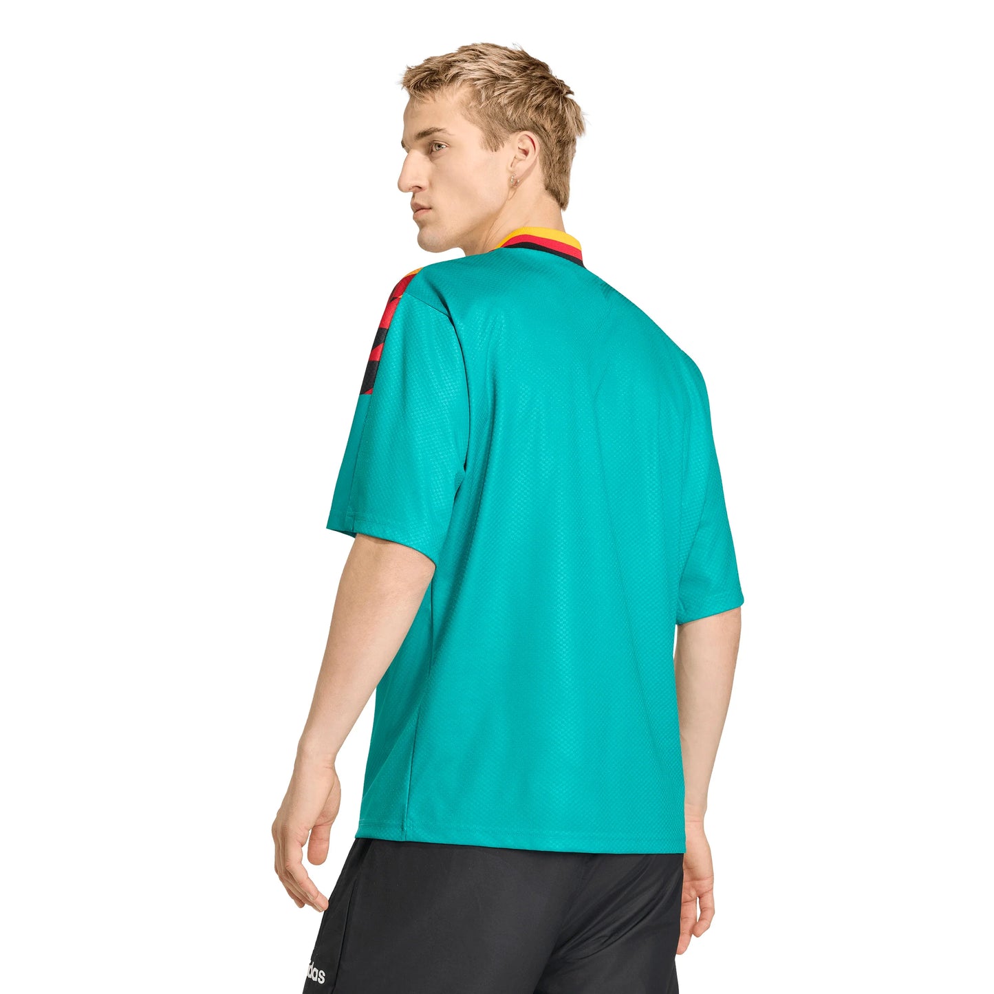 adidas Germany Away 1994 Mens Soccer Jersey Green Black Red