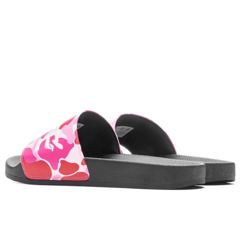 Abc Camo Slide Sandals Pink