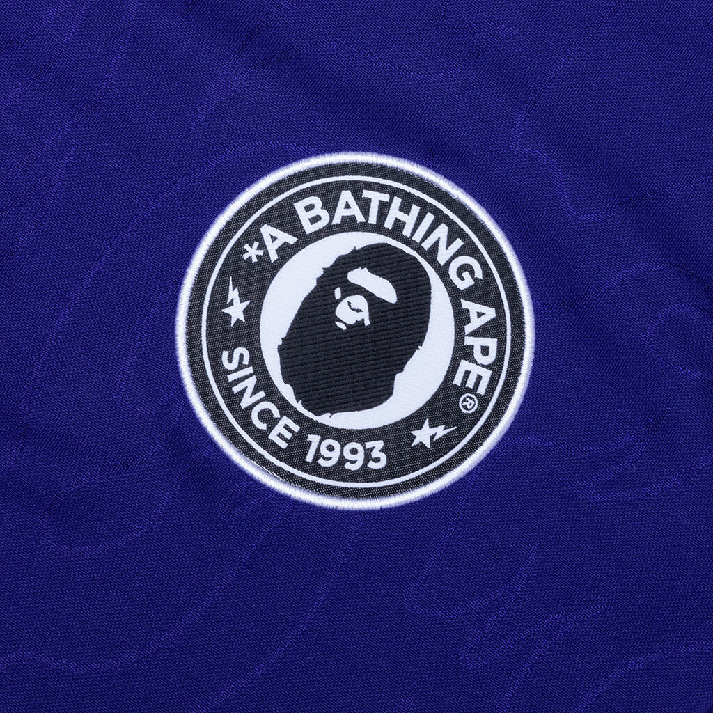 Adidas x BAPE S S Flame Jersey Japan Blue