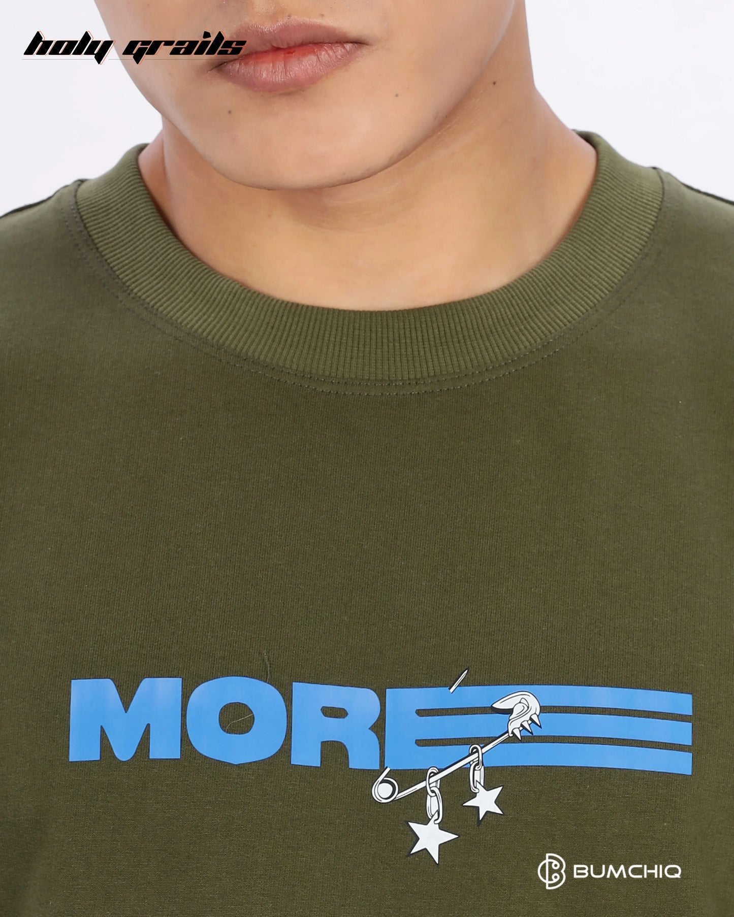 No One Green Oversize Tee HG x Bumchiq