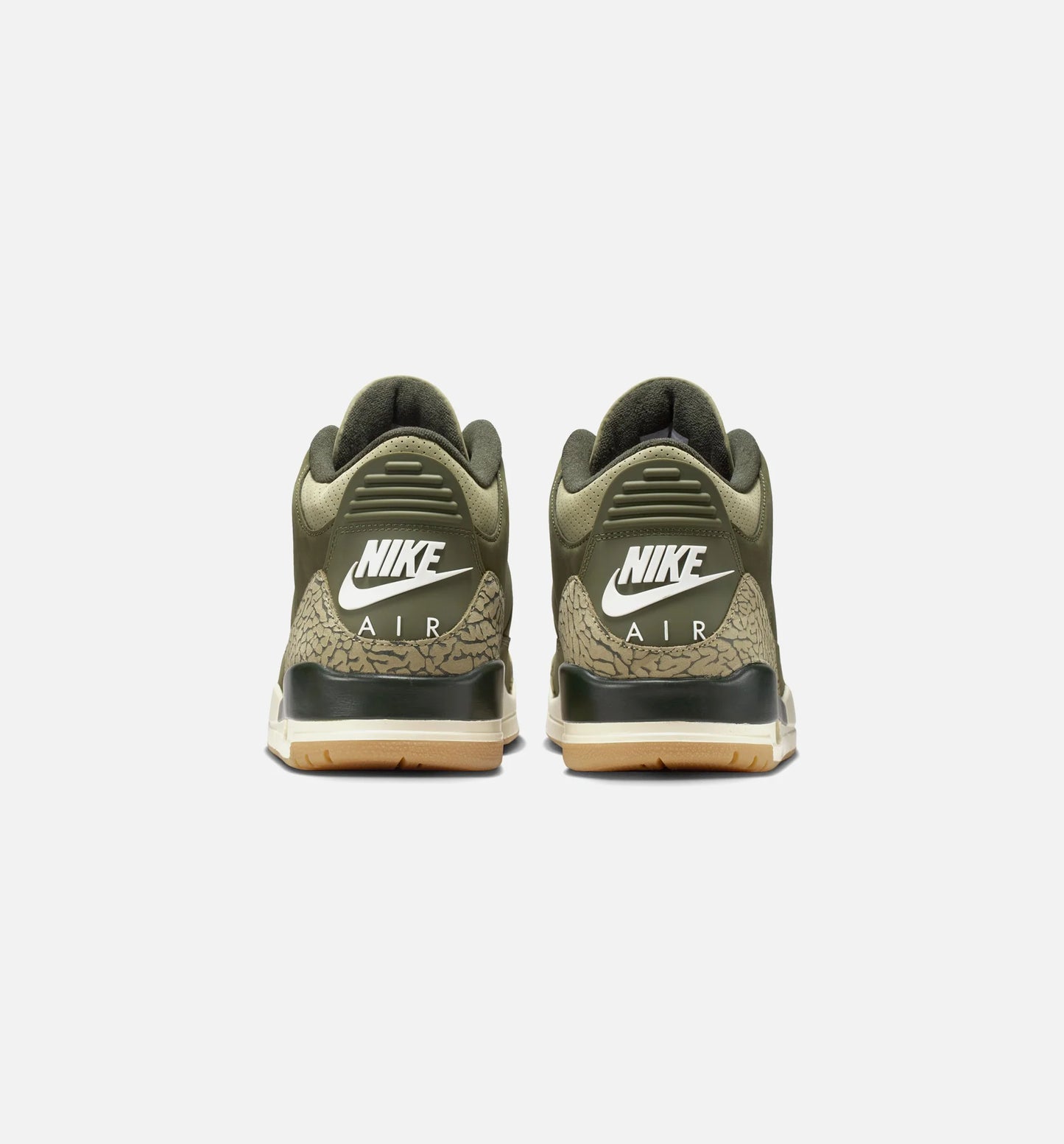 Air Jordan 3 Retro Medium Olive Mens Lifestyle Shoe Medium Olive Sequoia Neutral Olive Sail Total Crimson
