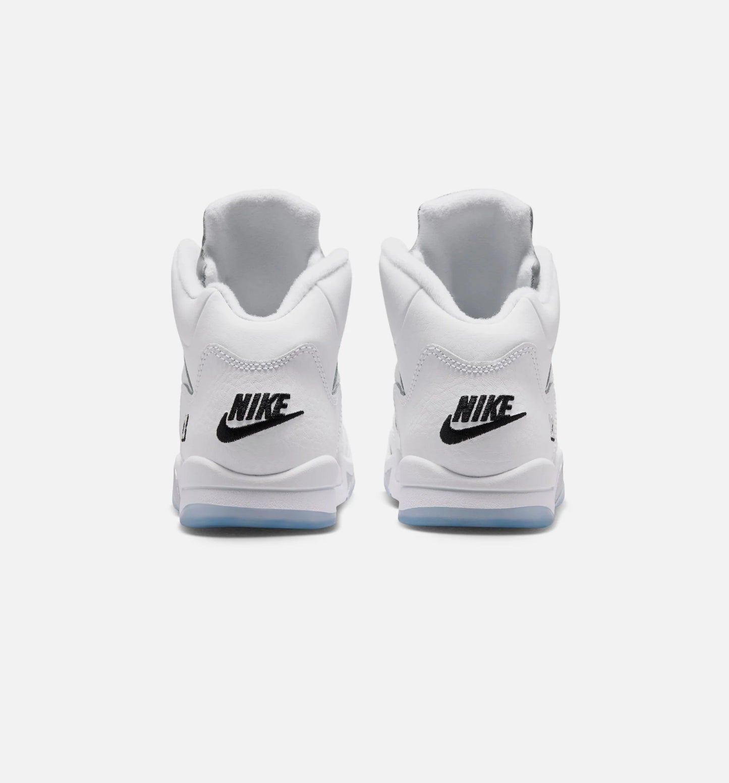 Air Jordan 5 Retro OG White Metallic Preschool Lifestyle Shoe White Black Metallic Silver Free Shipping