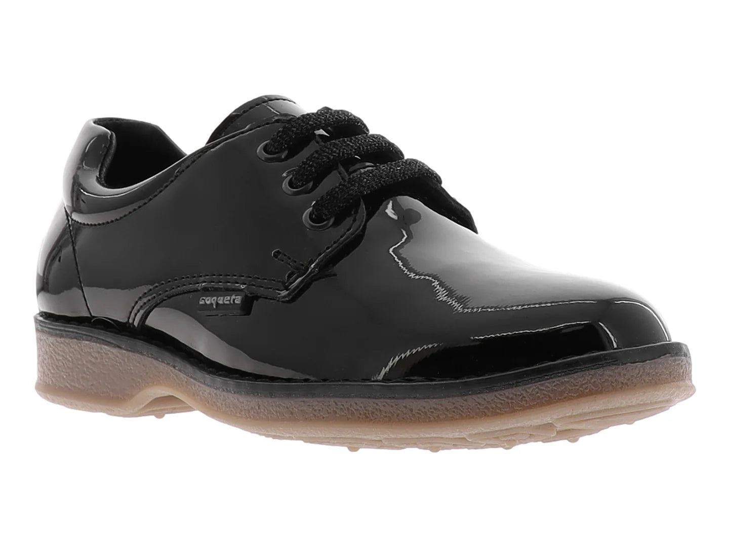 Zapatos Coqueta Negros de Charol para Niña