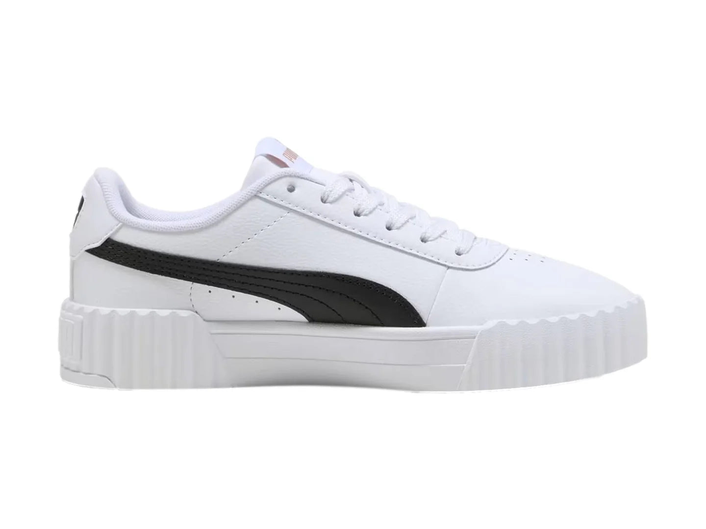 Tenis PUMA Carina 30 Blanco y Negro para Mujer
