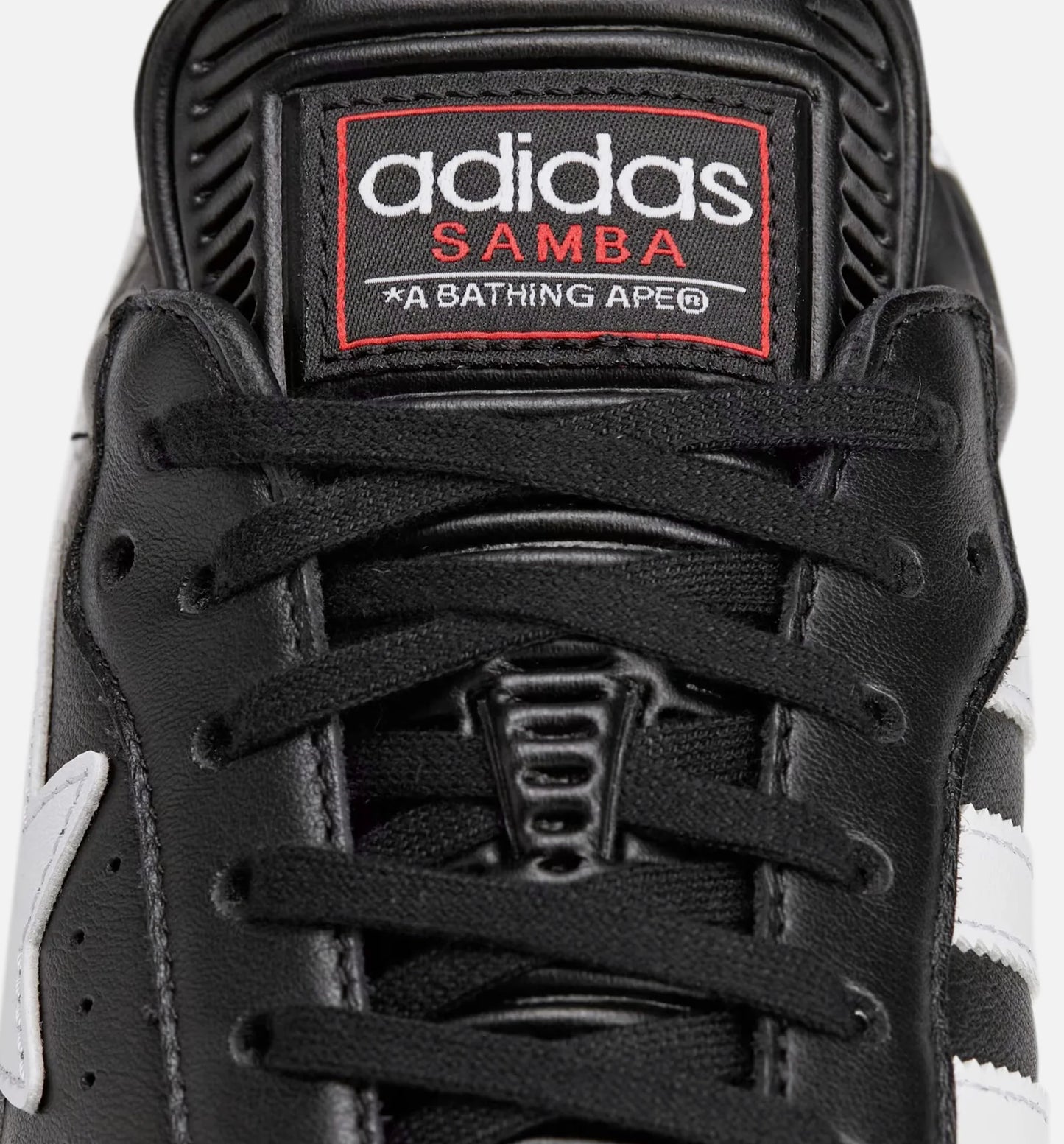Samba Bape Mens Lifestyle Shoe Core Black Cloud White Gum