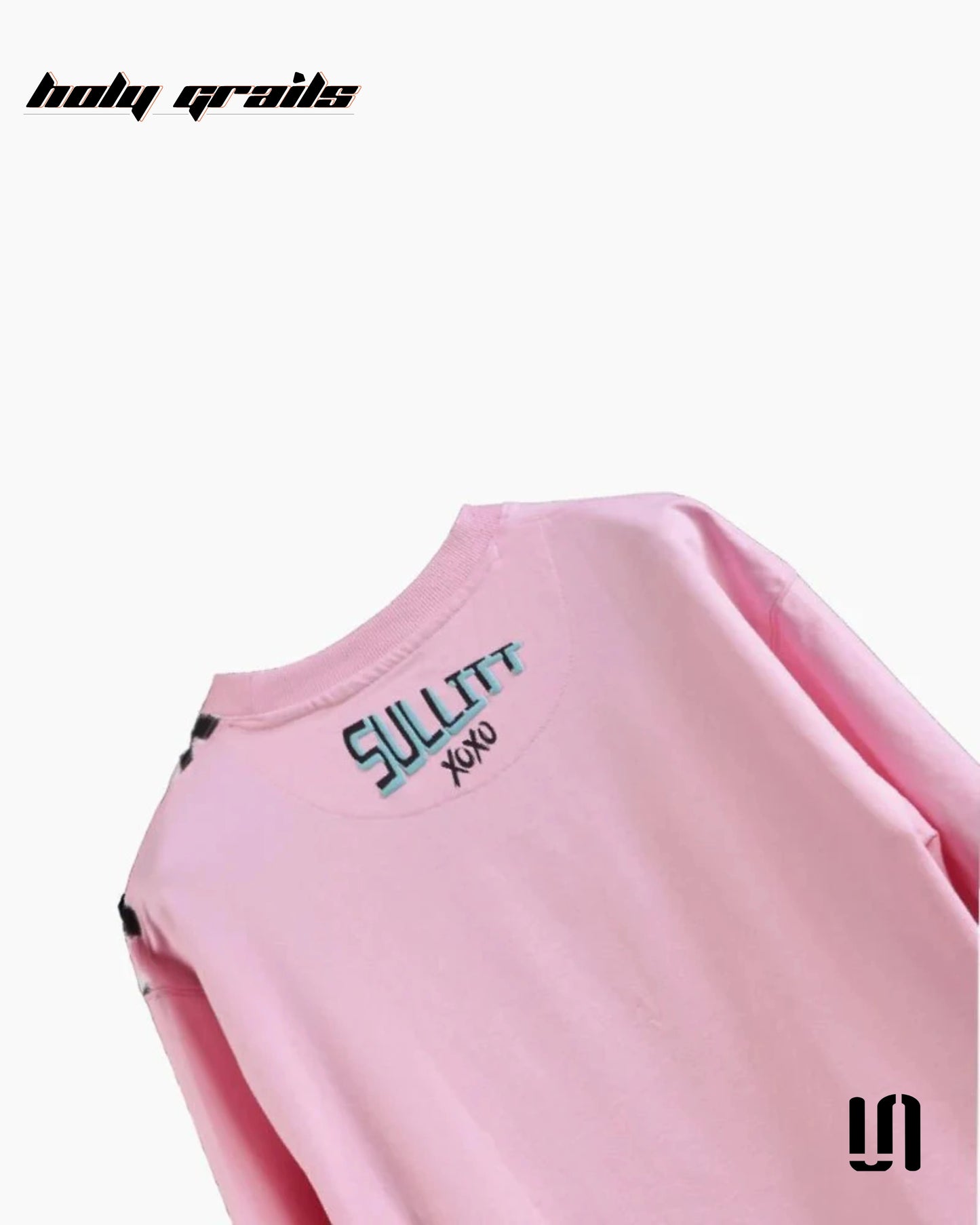 Hugs Kisses Pink Oversized Tee HG x Sullitt