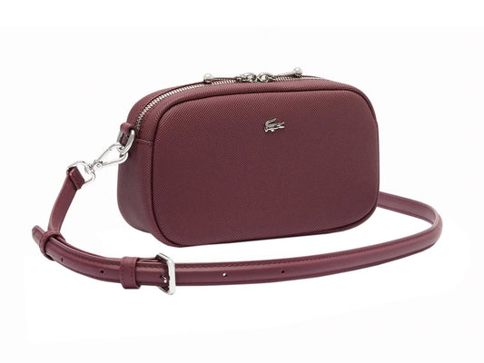 Bolso Crossbody Lacoste Tinto para Mujer
