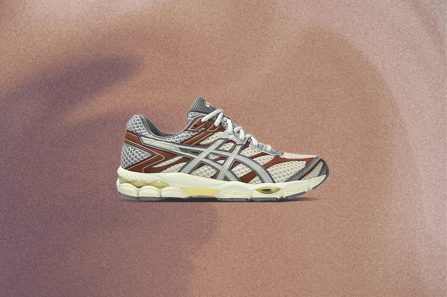 ASICS x emmi Gel Cumulus 16 Beige Grey