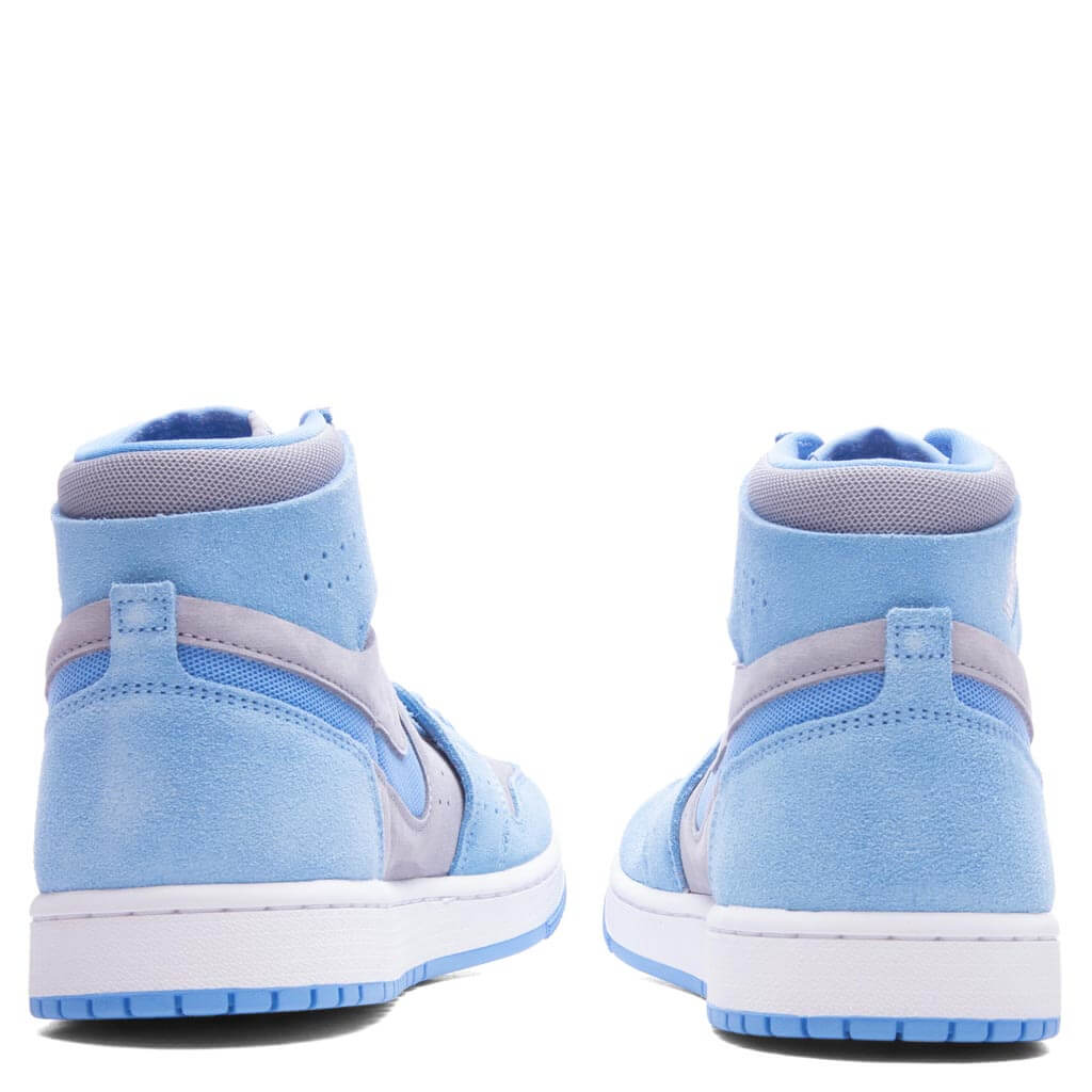 Air Jordan 1 Zoom Comfort 2 Cement Grey White University Blue