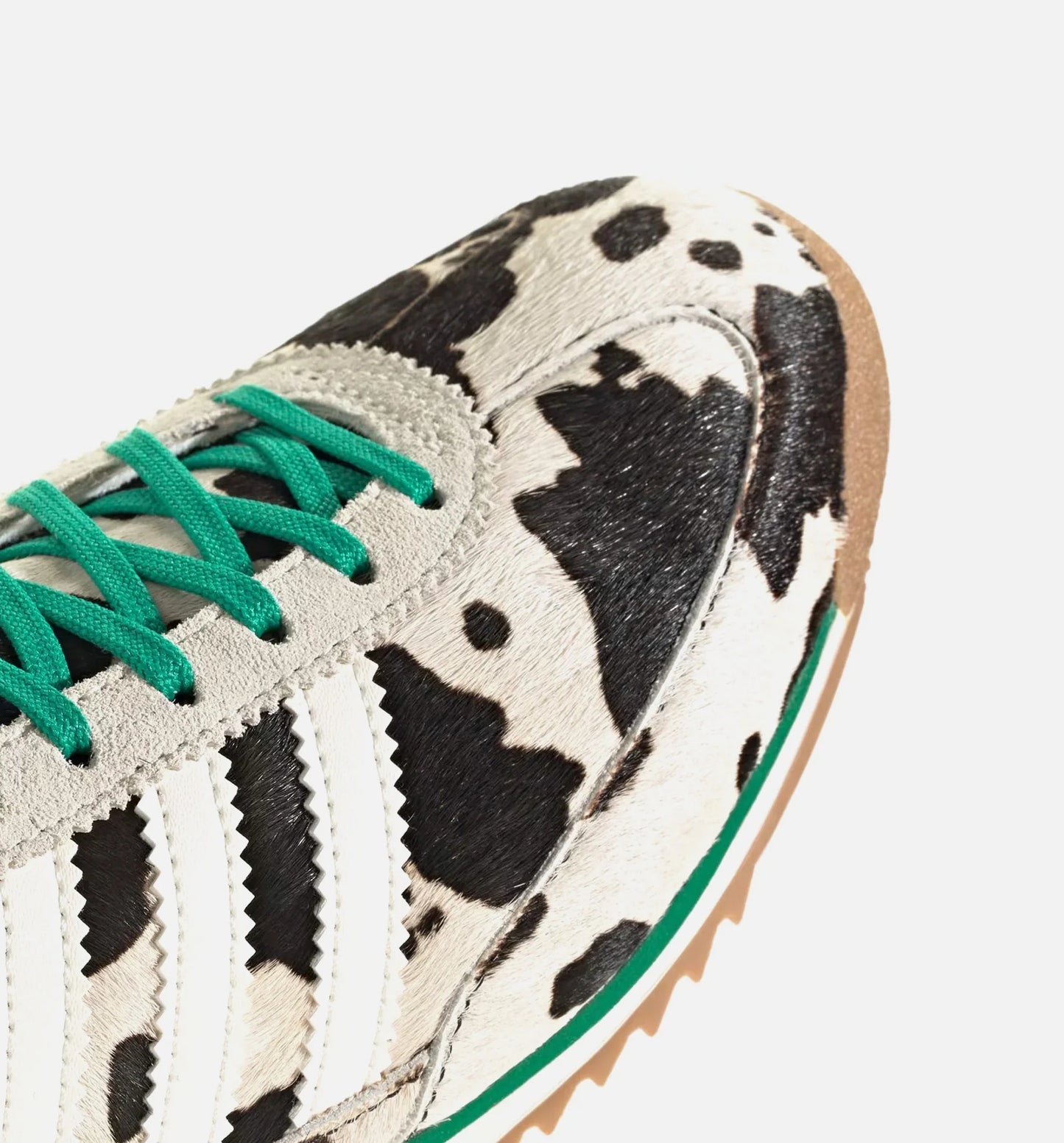 SL72 OG Cow Print Womens Lifesyle Shoe Core Black Off White Court Green