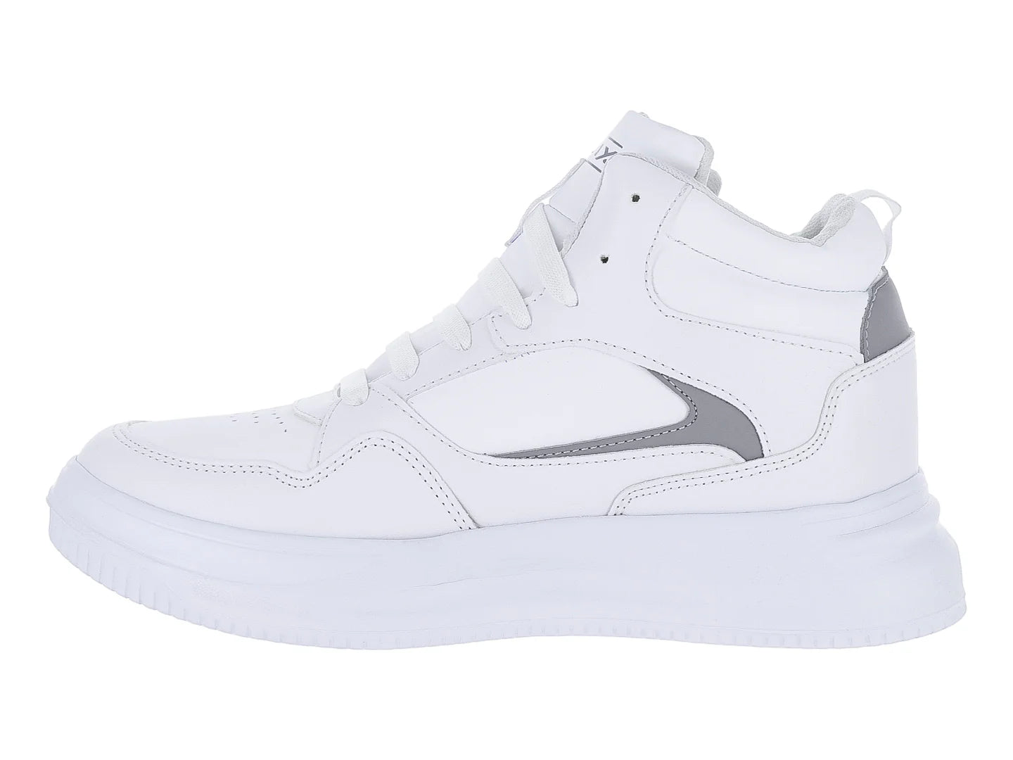 Tenis Andrax Casuales Blanco y Gris para Mujer