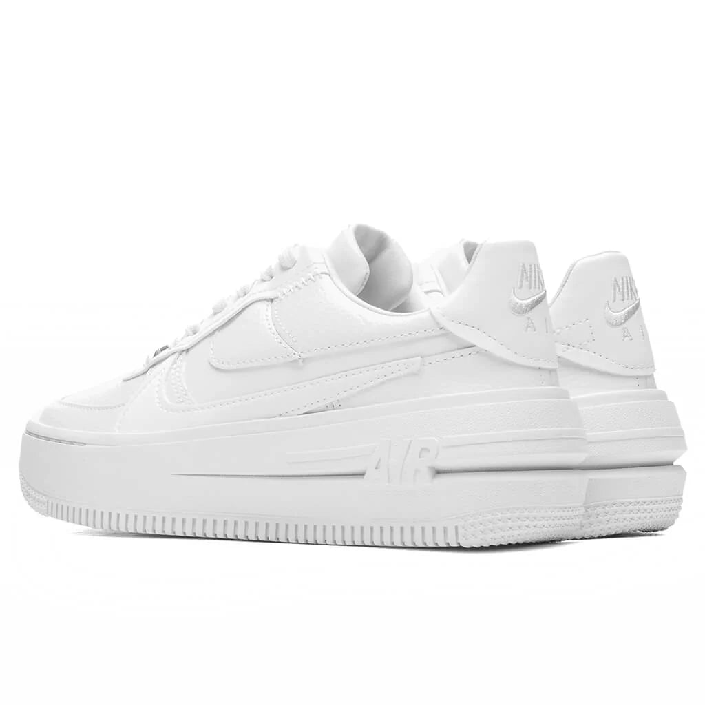 Womens Air Force 1 PLTAFORM White Summit White White