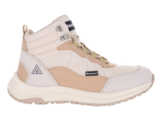 Botas de Excursionismo Discovery Marfil para Mujer
