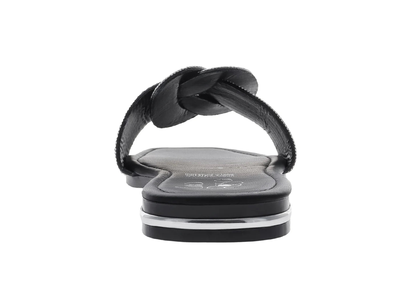 Sandalias Luna Rosa Negro Plata para Mujer