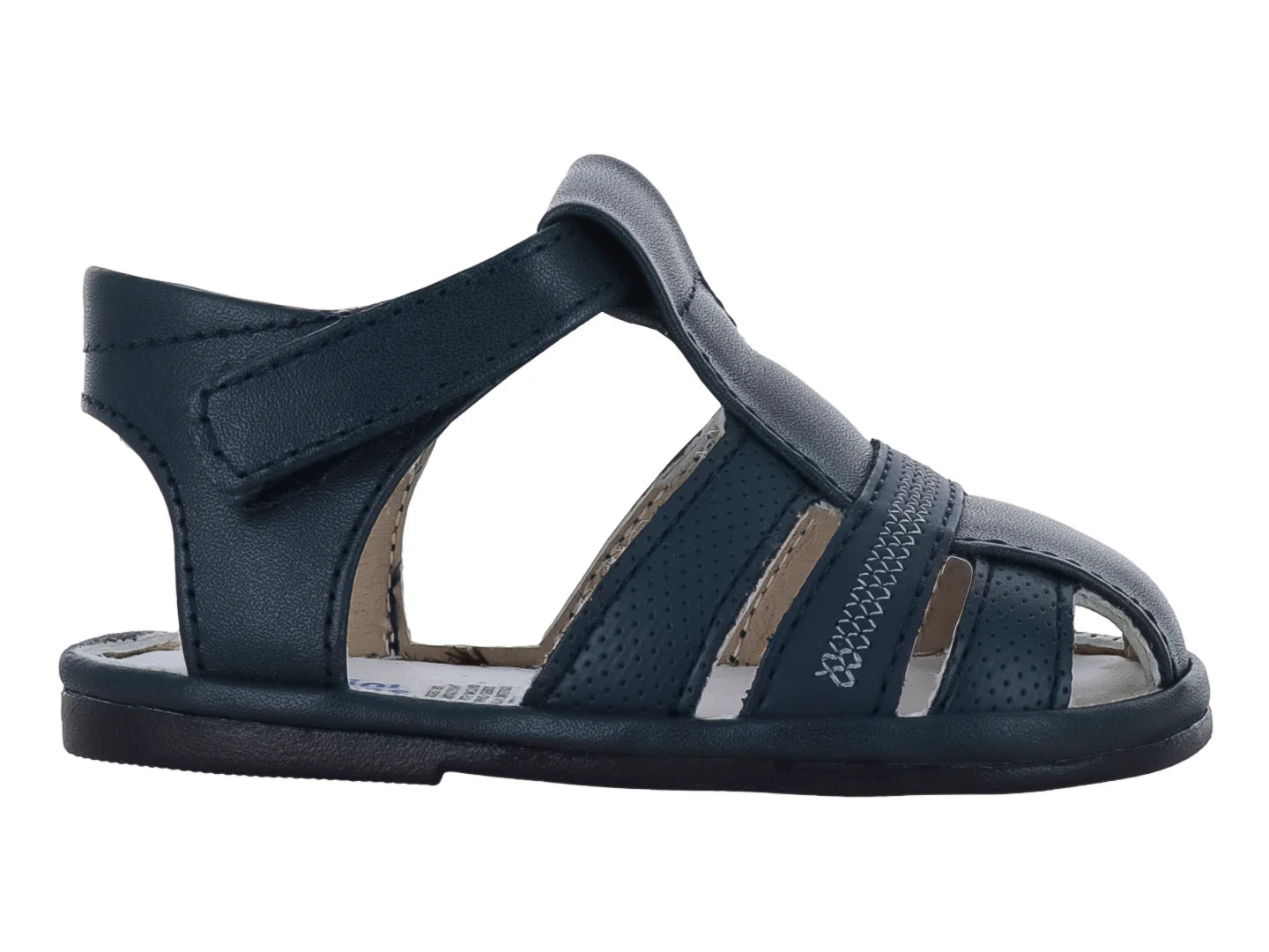 Sandalias Miniburbujas Color Marino para Bebé