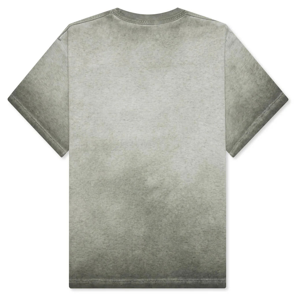 Phoenix Oil Wash Cropped Tee Olive