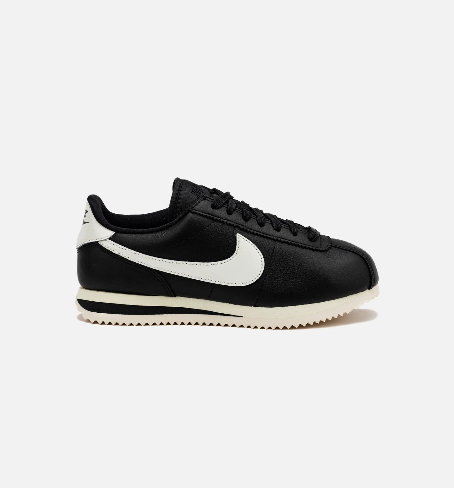 Cortez Premium Black Sail Womens Lifestyle Shoe Black Sail