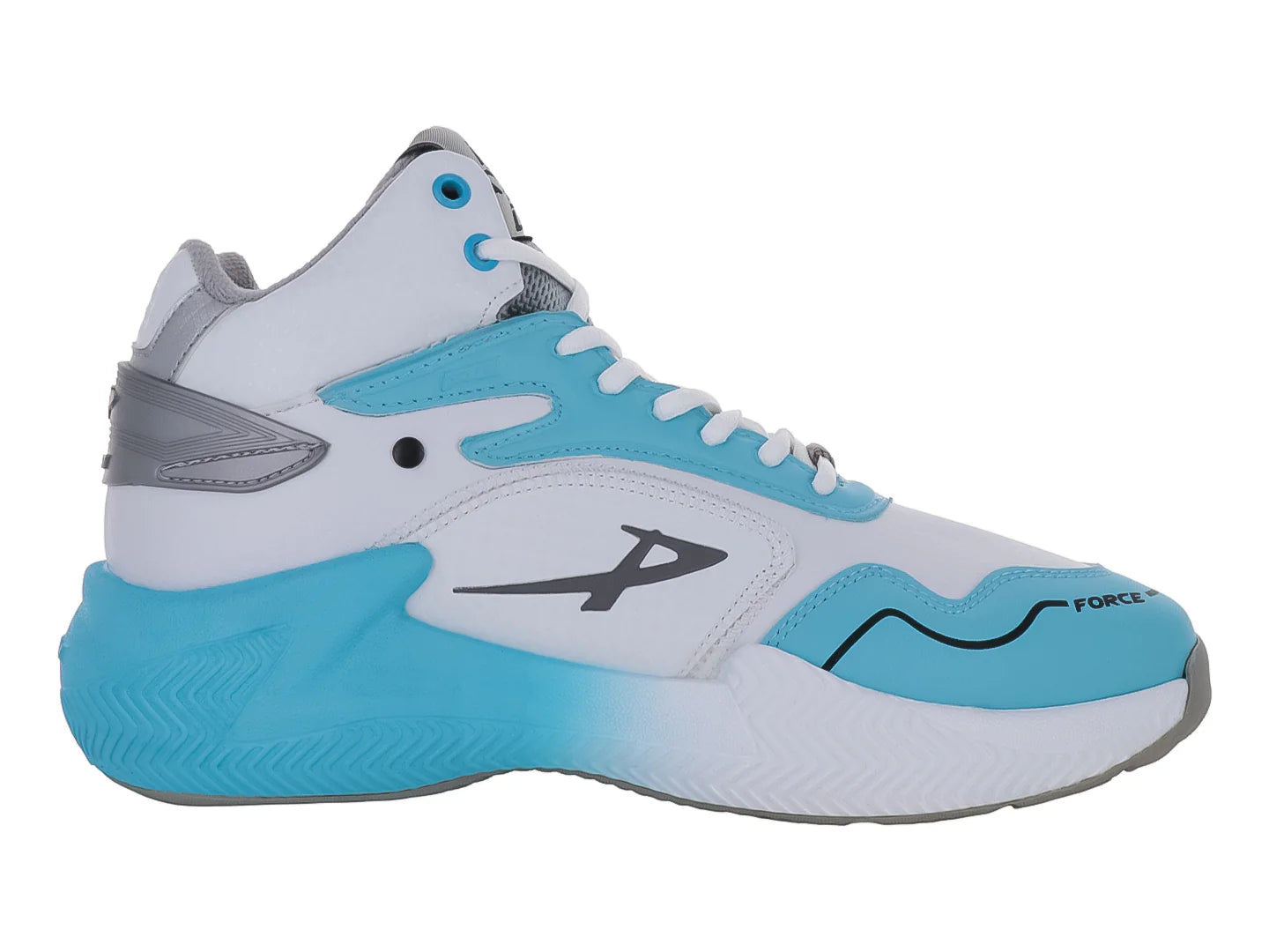 Tenis de Baloncesto Pontiac AXL Blanco y Azul Cielo para Hombre
