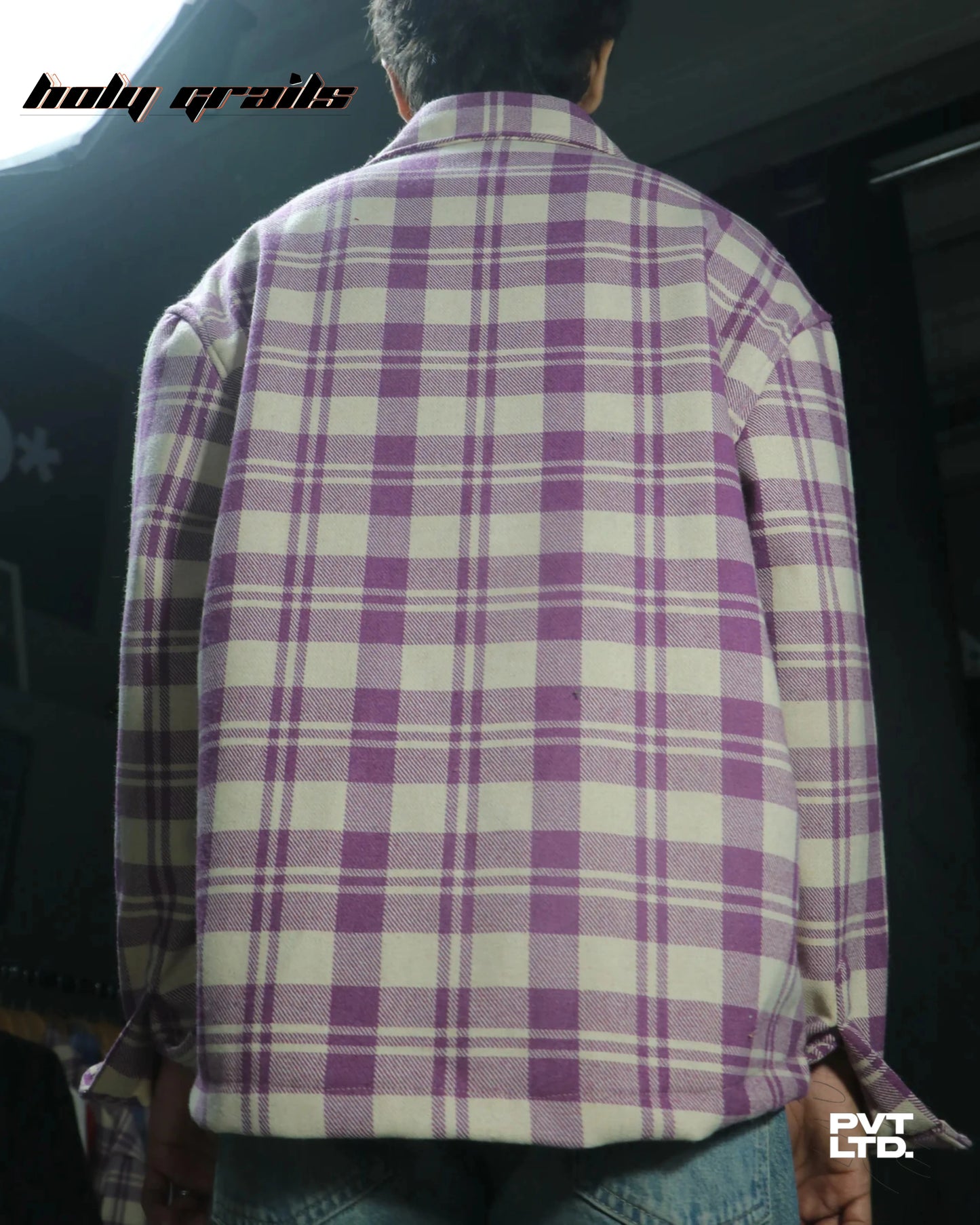 Blush Pink Heavyweight Full Sleeve Shirt HG x Pvt Ltd