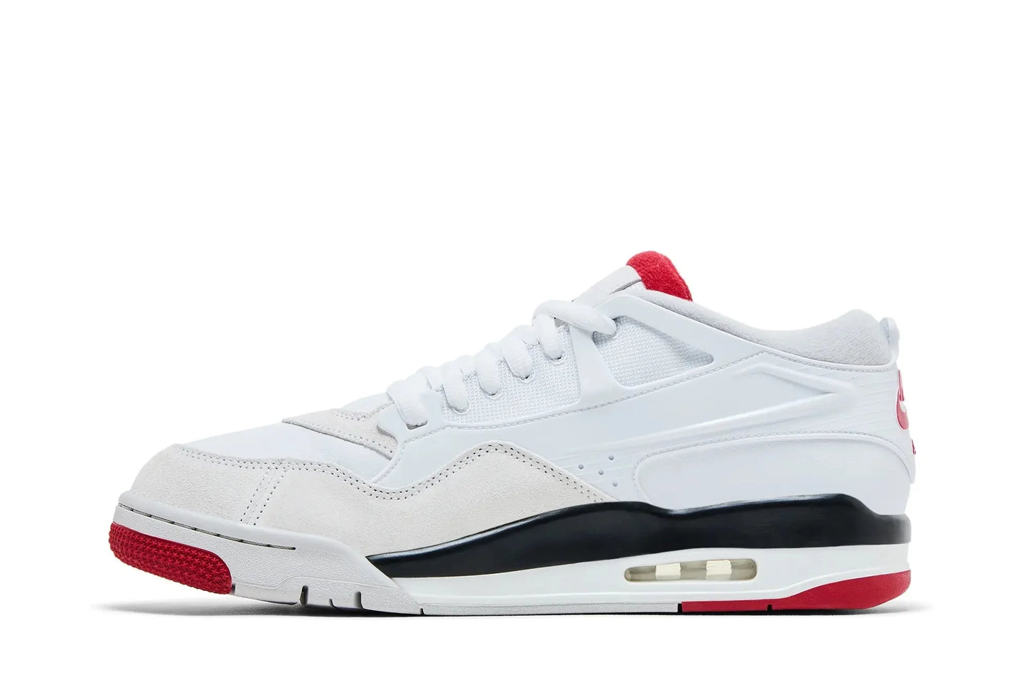 Jordan 4 RM White Fire Red