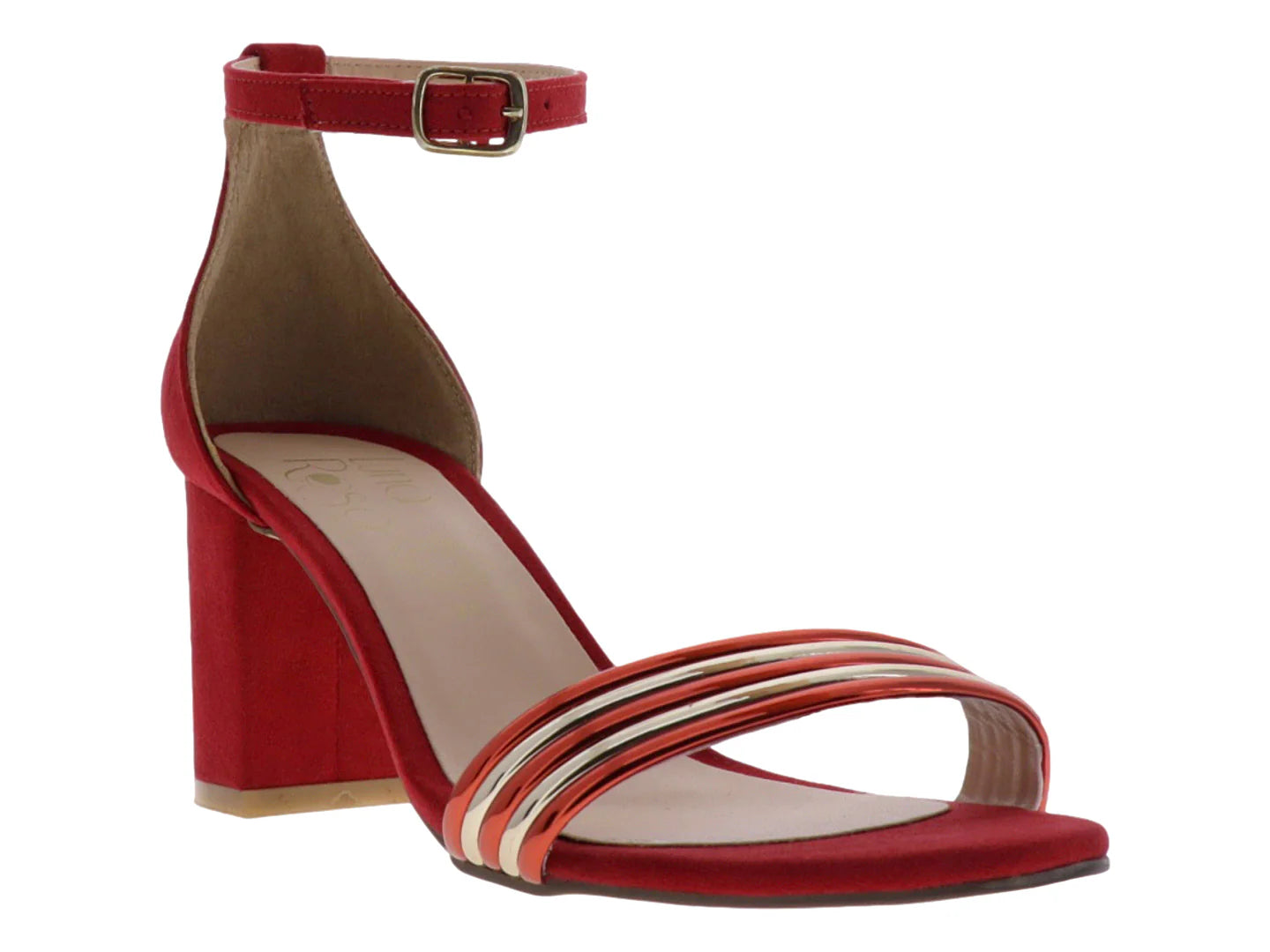 Zapatillas Luna Rosa Color Rojo para Mujer