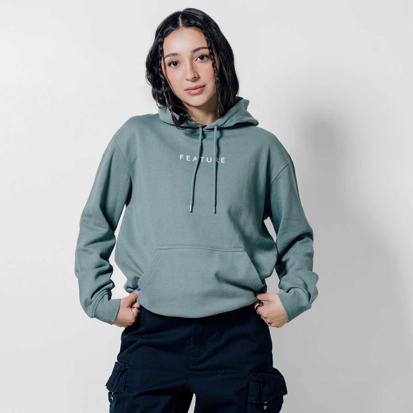 Womens Logo Hoodie Mauve