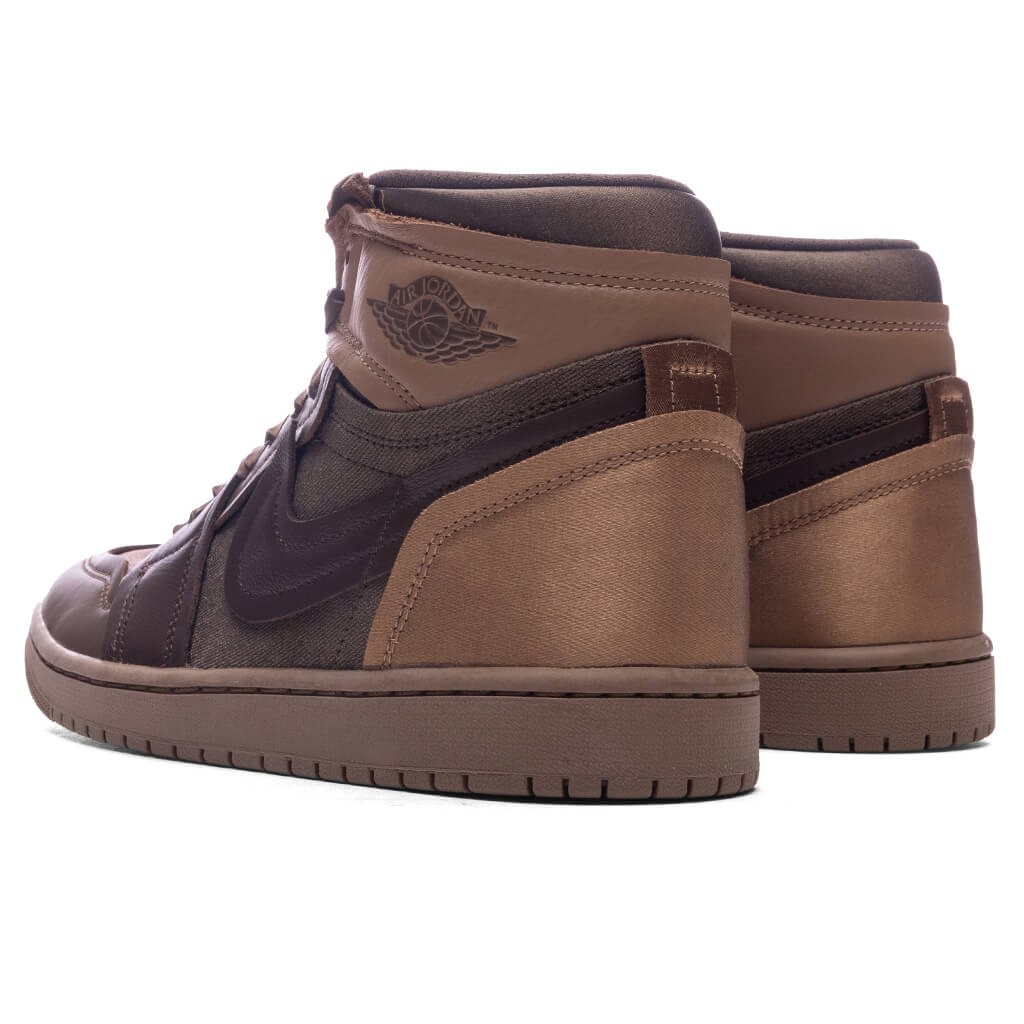 Womens Air Jordan 1 High Methods Of Make Archaeo Brown Earth Cacao Wow