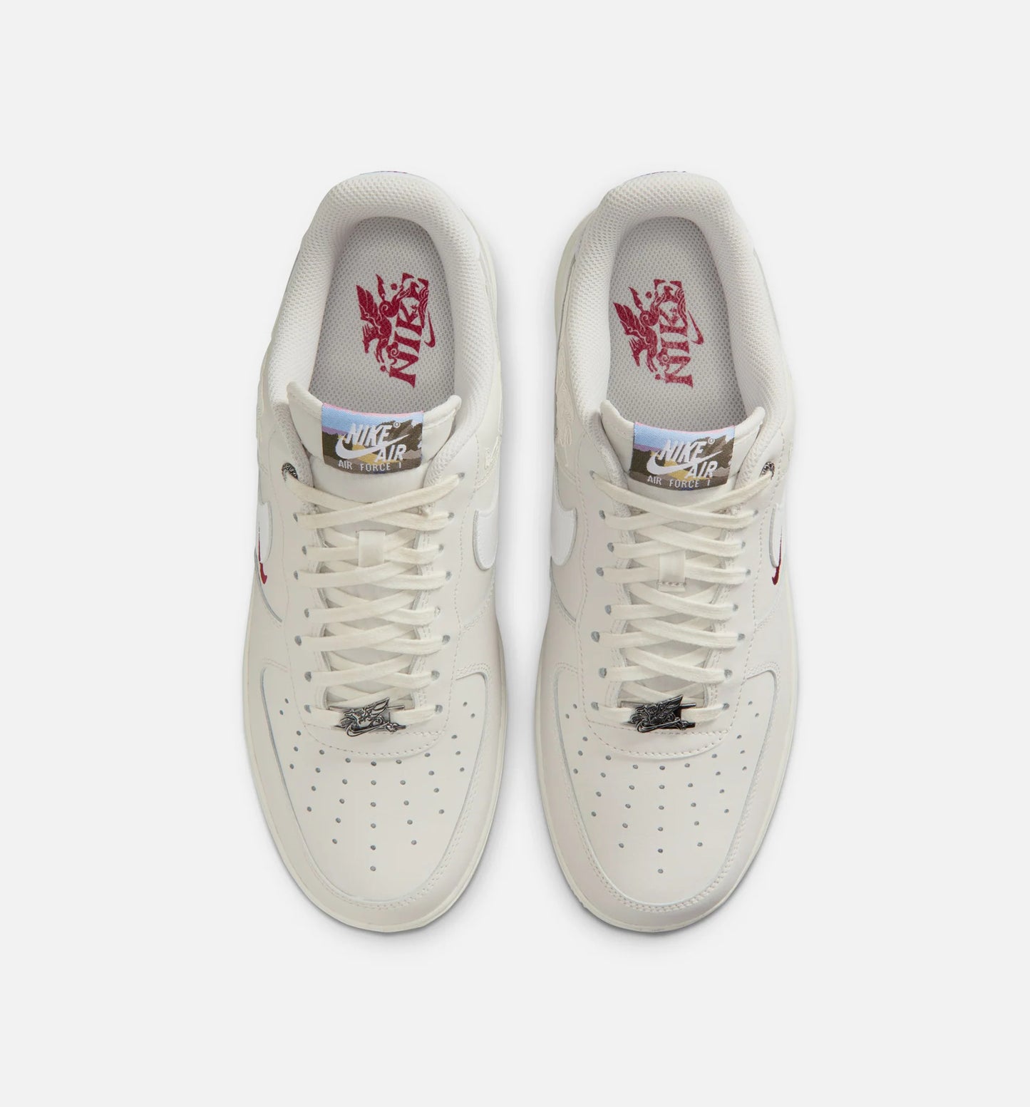 Air Force 107 Low Lunar New Year Mens Lifestyle Shoe Phantom Sail White