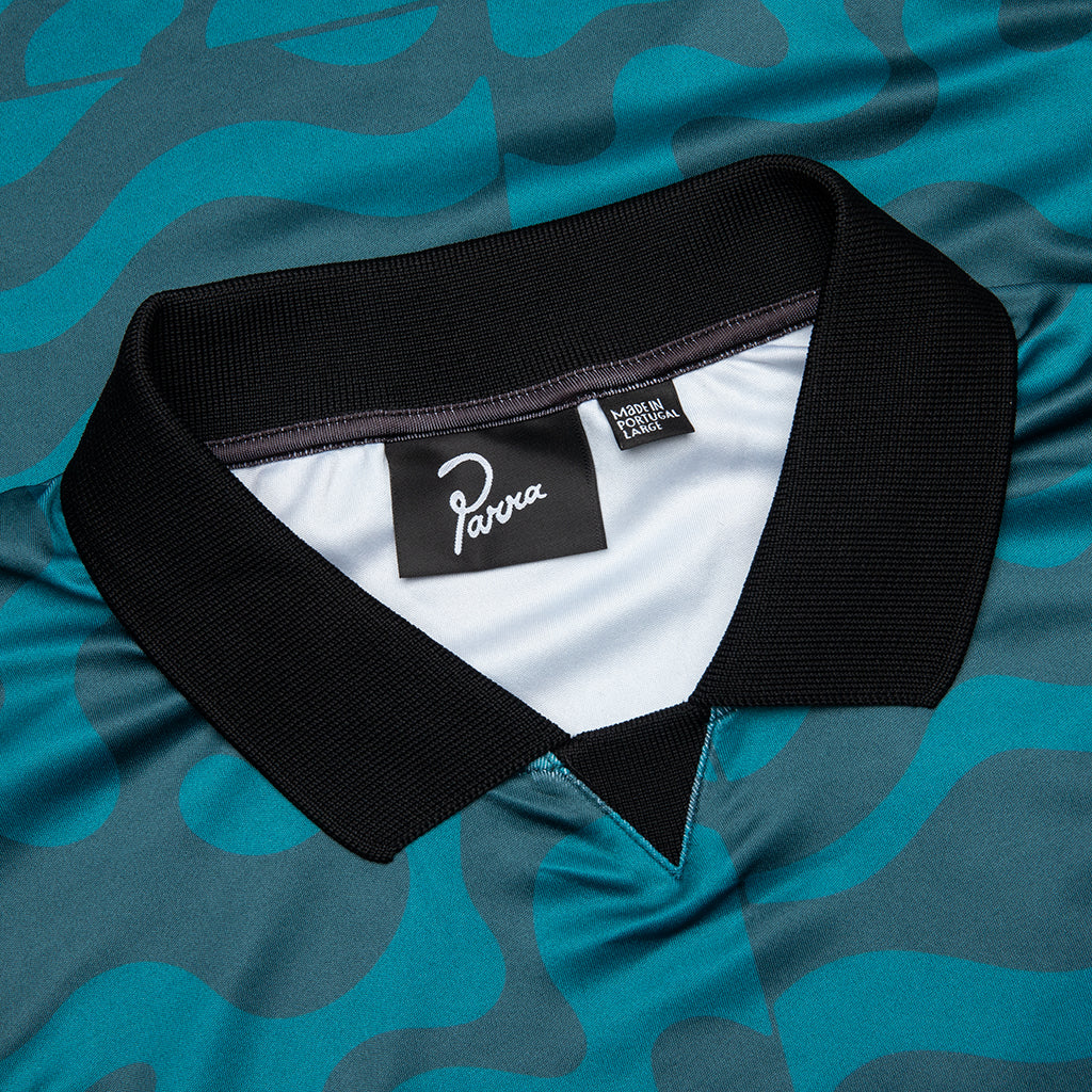 Sports Flage Polo Shirt Deep Sea Green