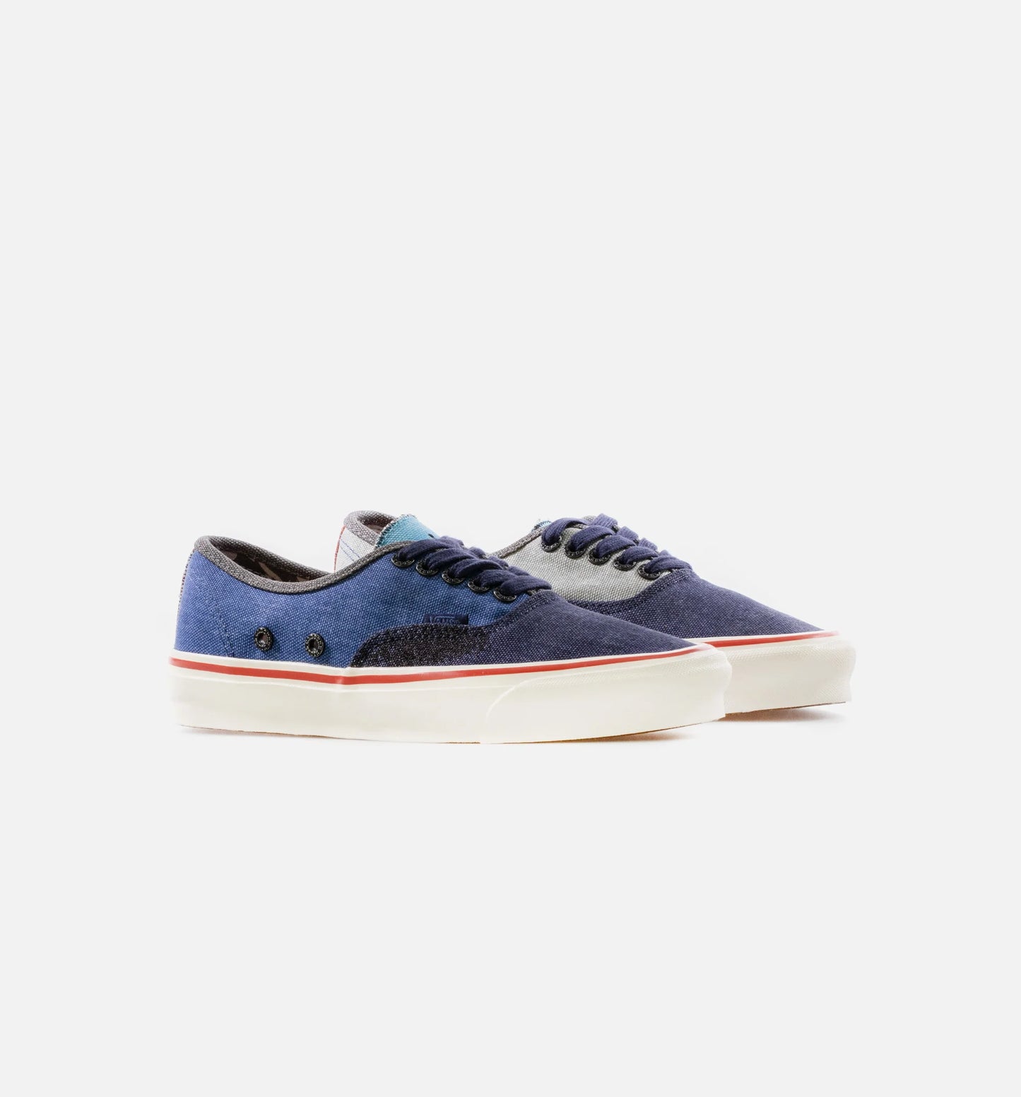 Vault x Nigel Cabourn OG Authentic LX Mens Skate Shoe Navy Multi