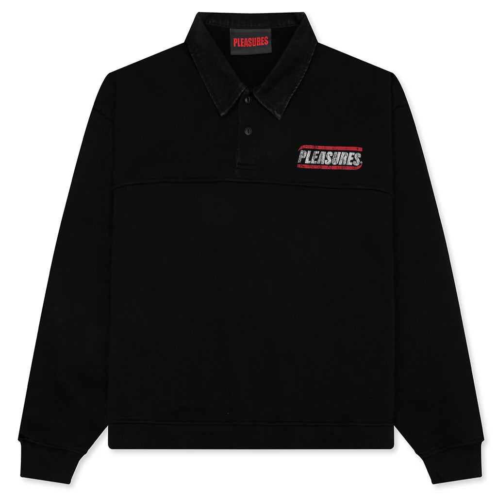 Gentle Polo Sweatshirt Black