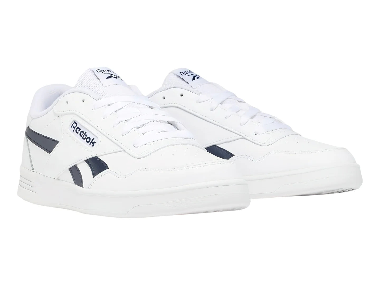 Tenis Reebok Court Advance Blanco y Negro para Hombre