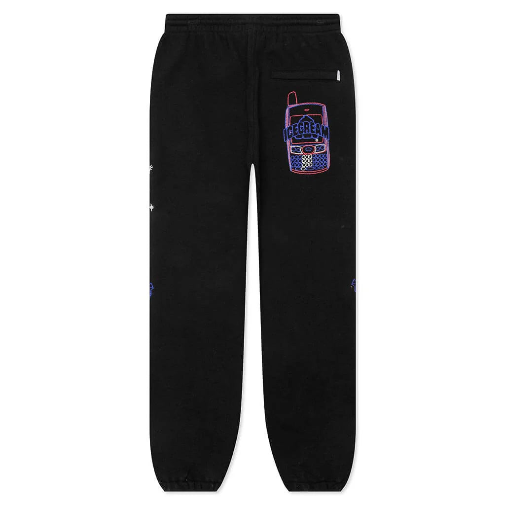 Call Me Sweatpants Black