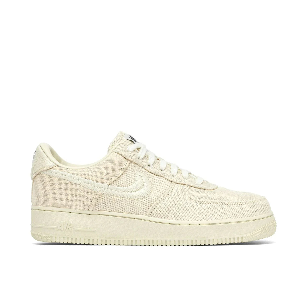 Nike Air Force 1 Stussy Canvas Beige Édition Premium Confort Style