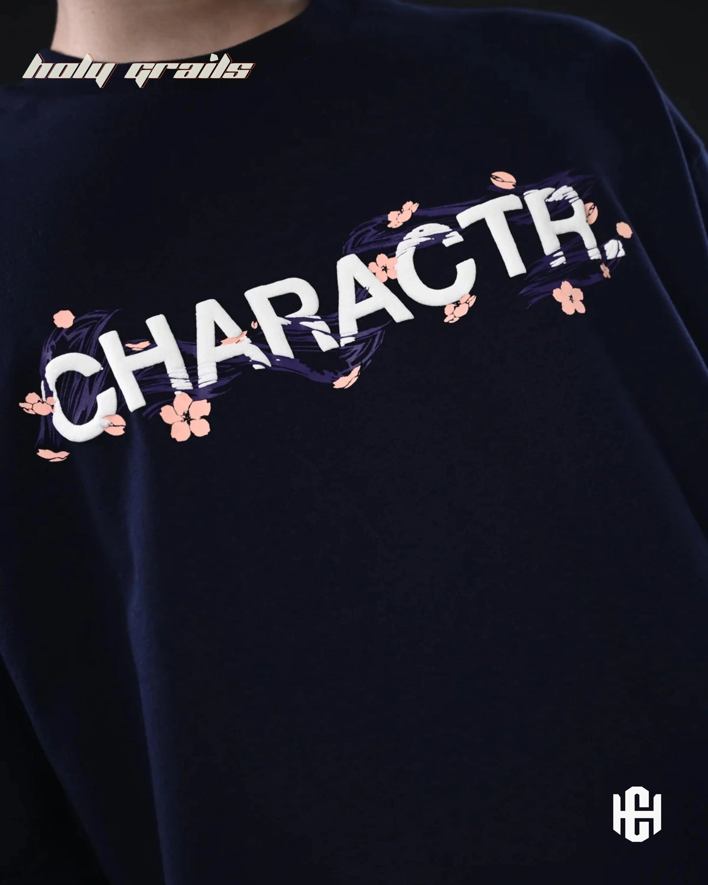 The Destiny Navy Blue Graphic Tee HG x Charactr
