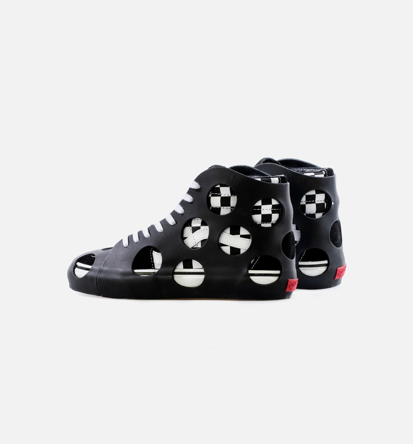 SK8 Hi Cage Vault LX Mens Lifestyle Shoe Black White