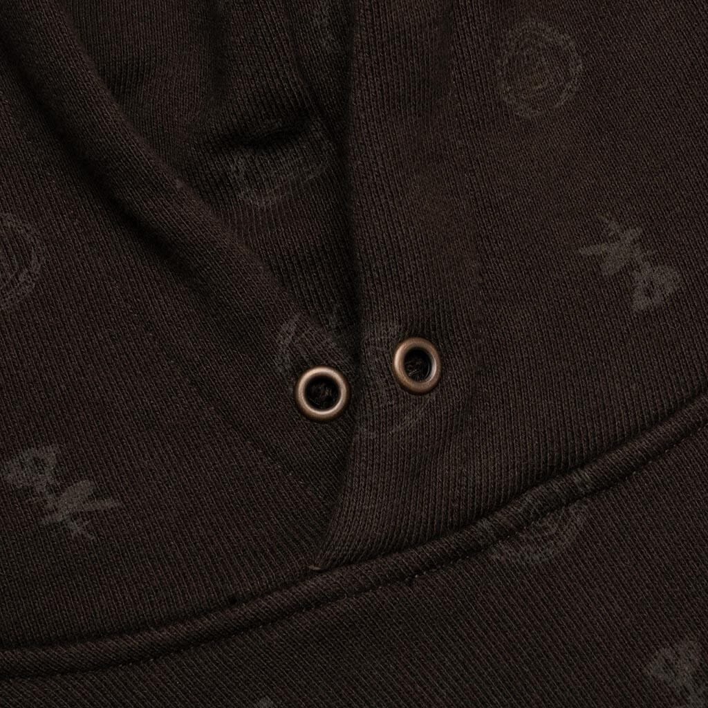 Holiday HTG Raw Edge Hoodie Black