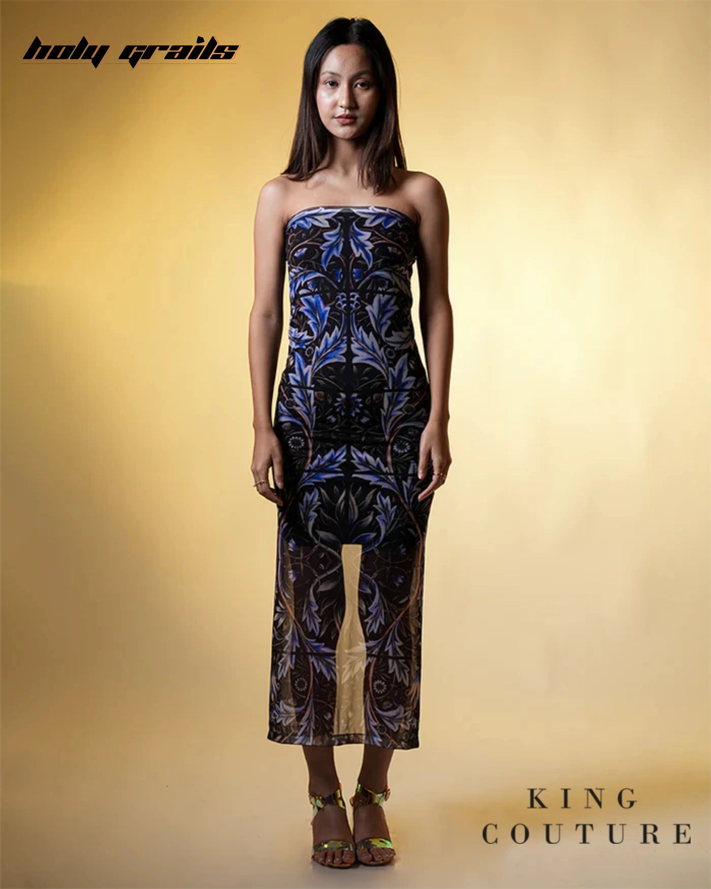 Blue Tulip Full Piece Dress HG x King Couture