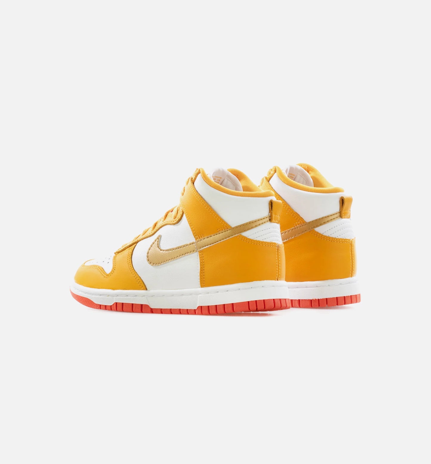 Dunk High University Gold Womens Lifestyle Shoe Yellow Gold White Limit One Per Customer
