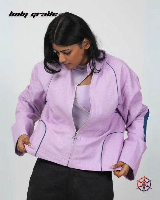 Orchid Haze Panel Shacket HG x Duskin