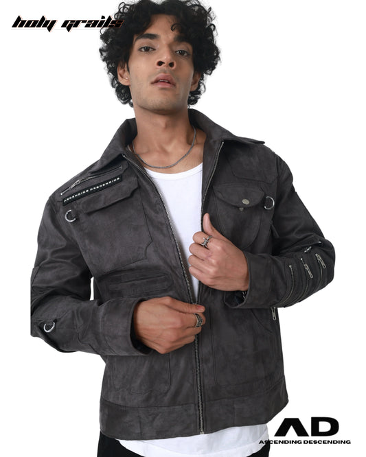 Dirty Money Suede Jacket HG x Ascending Descending