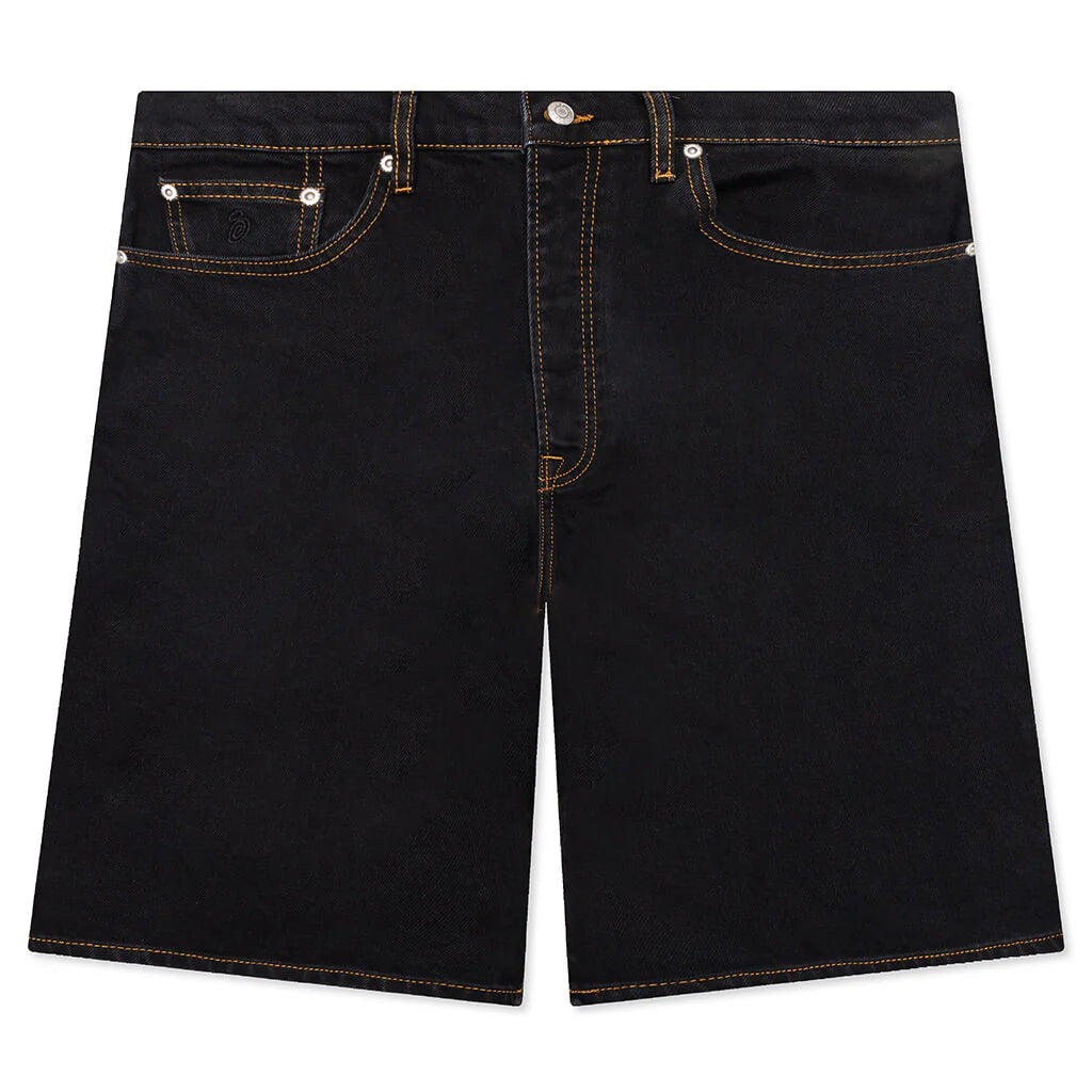 Big Ol Shorts Denim Washed Black