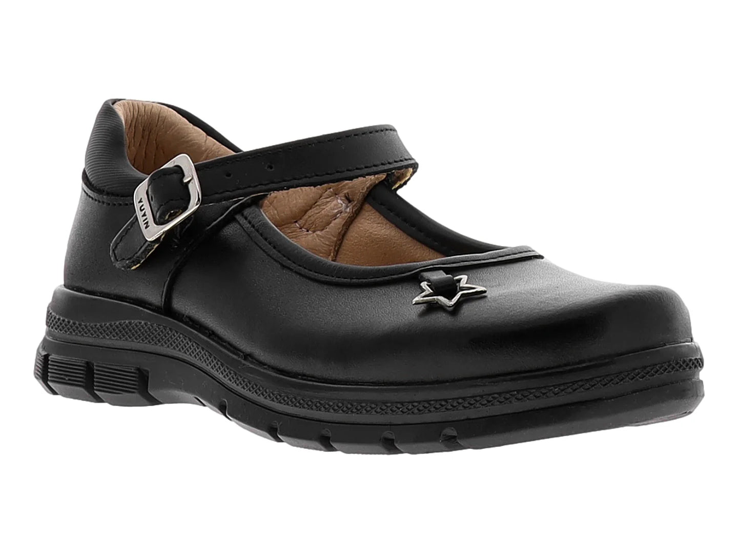 Zapatos Escolares YUYIN Negro para Niña