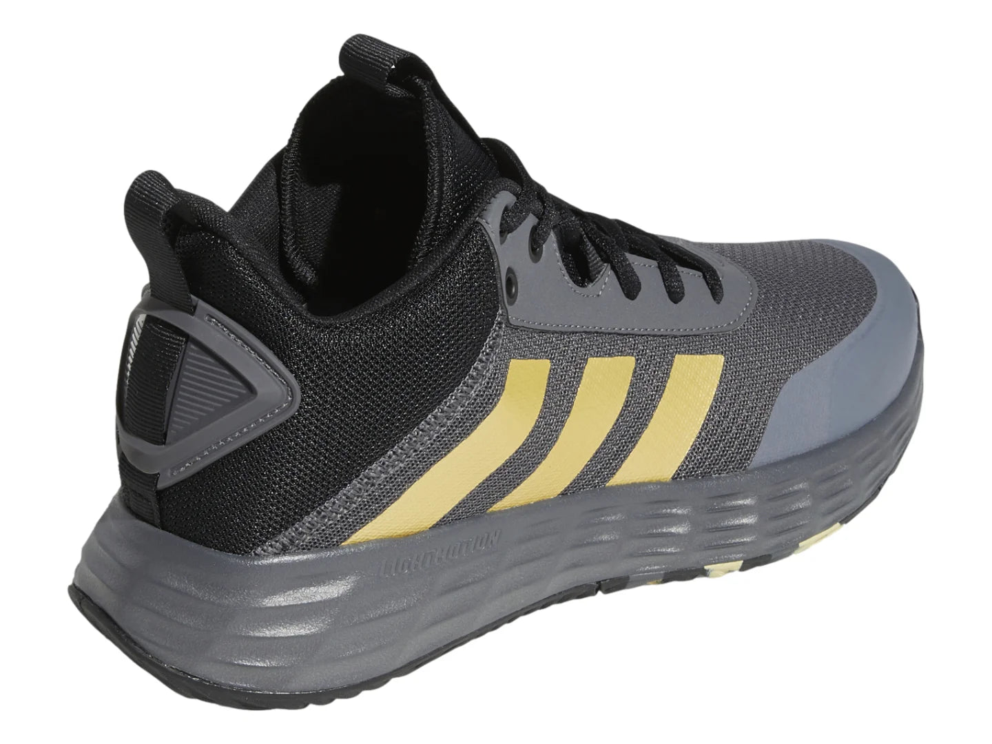 Tenis Adidas OwnTheGame 20 Gris y Dorado para Hombre