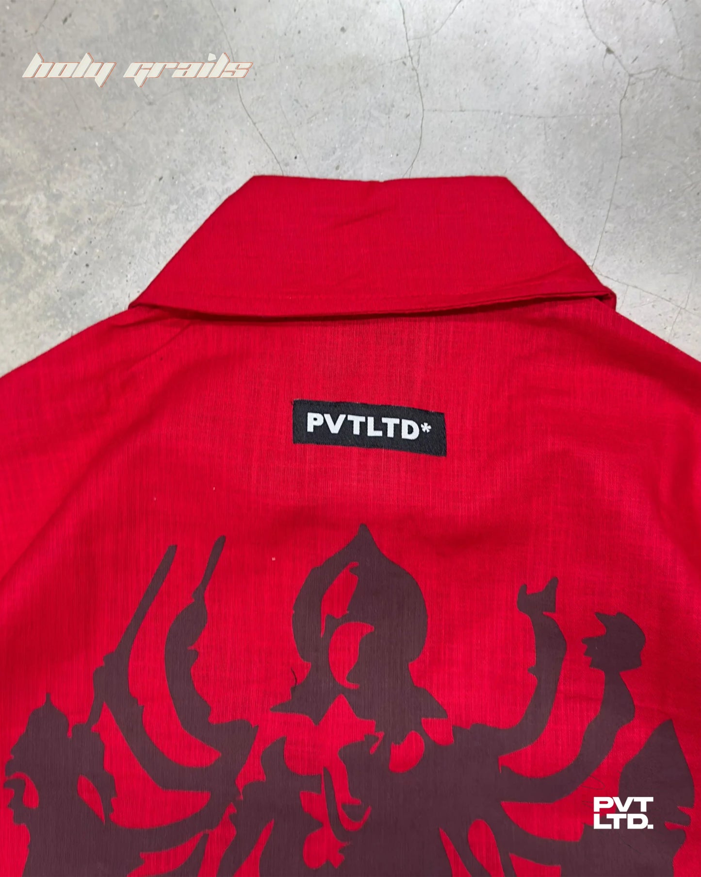Asur Devta Red Shirt HG x Pvt Ltd
