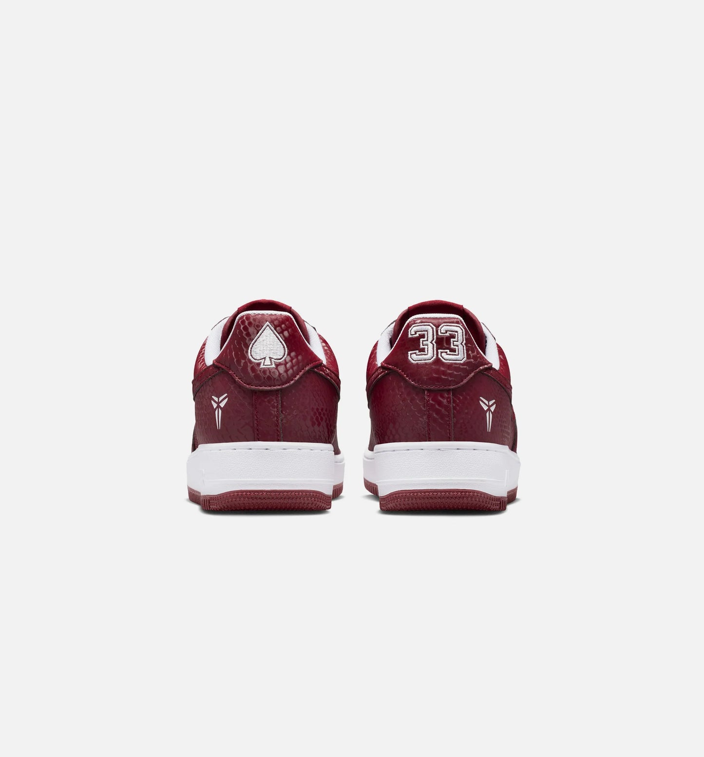 Kobe Air Force 1 Low Merion Mens Lifestyle Shoe Team Red White