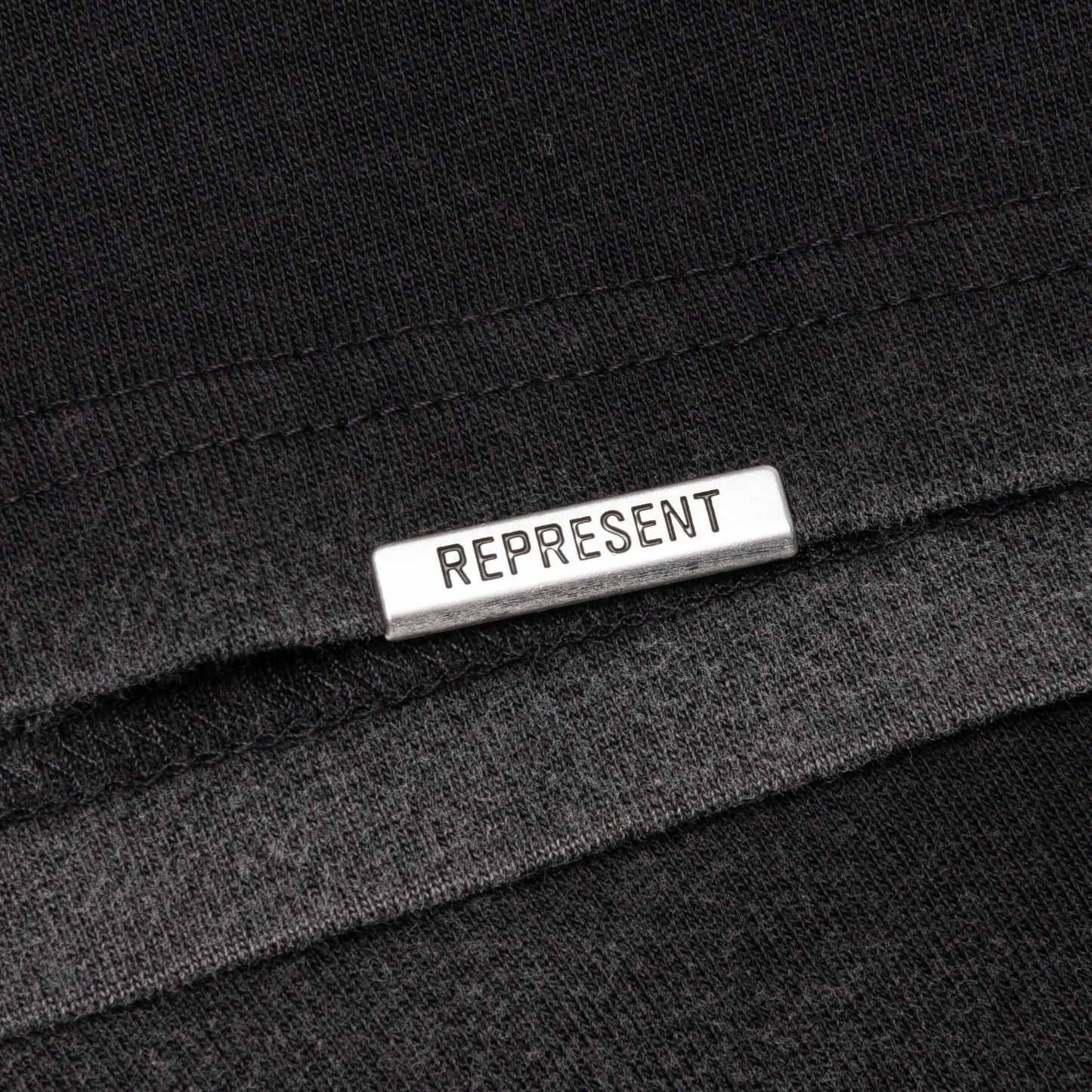 Crest T Shirt Vintage Black